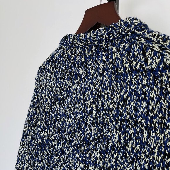 Maison Margiela: Handmade Wool Mouline Knit Stitch Embroidered Sweater SS22 - Picture 7 of 16